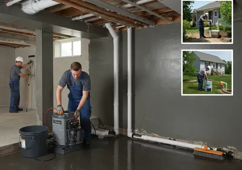 Basement Waterproofing and Flood Prevention process in Port Hadlock-Irondale, WA